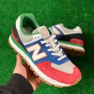 New Balance 574 Rugged Mens Casual Shoe Captain Blue/Team Red ML574DRY New Multi